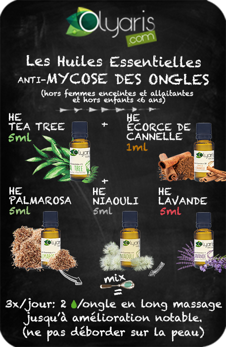 Traitement Naturel de la Mycose des Ongles aux Huiles Essentielles Olyaris